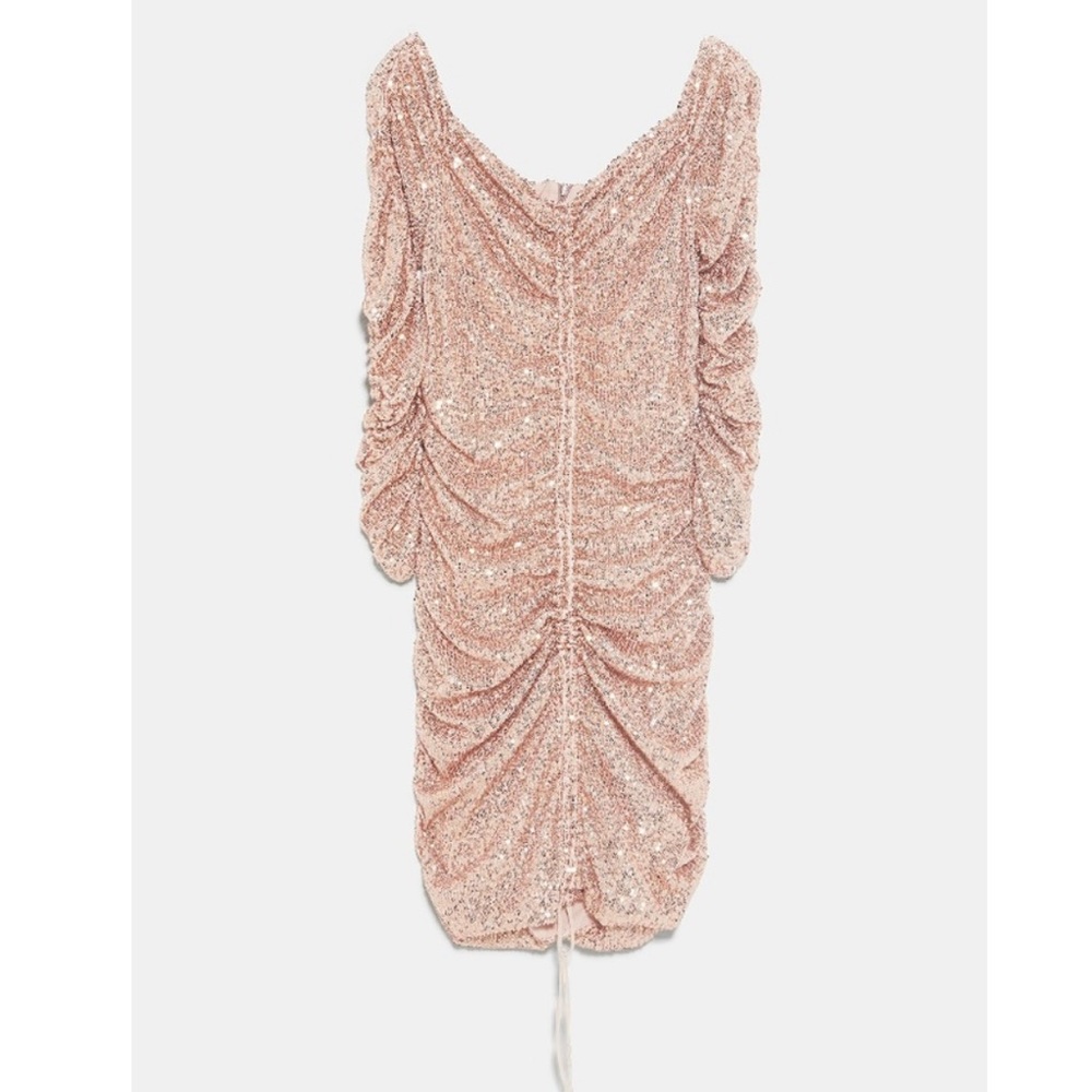 Zara sequin dress